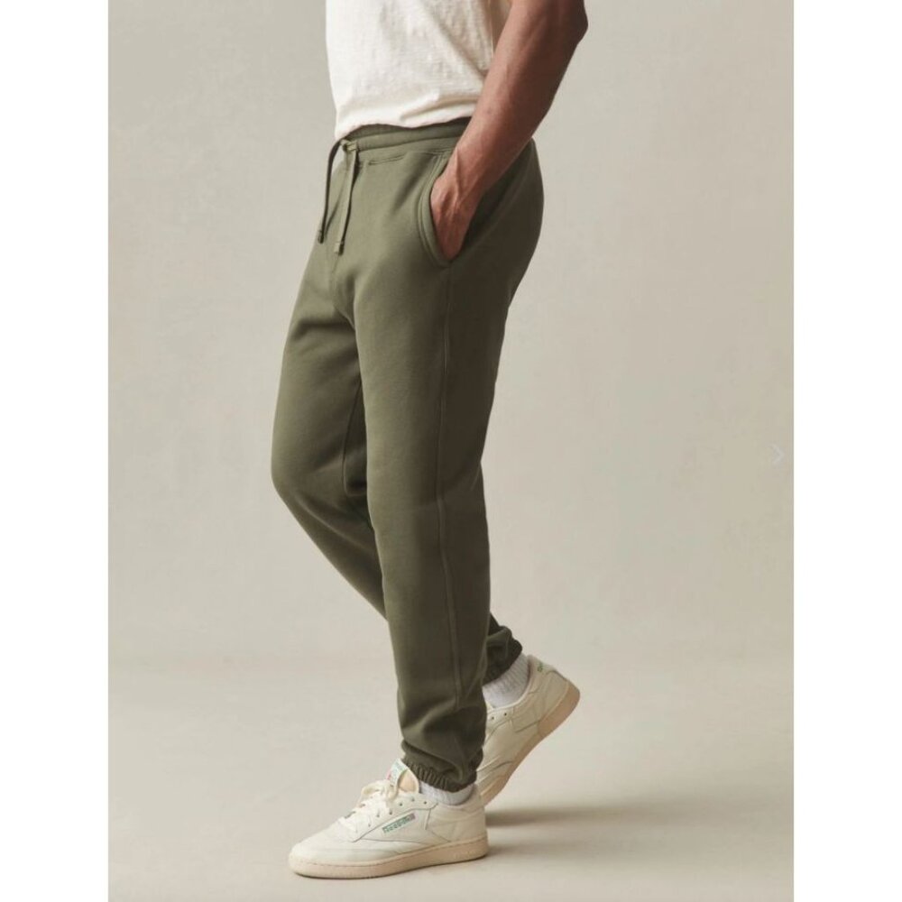 American Giant Men's Olive Joggers